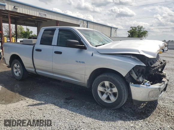 2013 Ram 1500 Tradesman with VIN 1C6RR6FG3DS678621, listed as a Copart auction lot 50441475 with 147,009 mi miles and Salvage title. Bid and sale history available at DreamBid. Image 4.