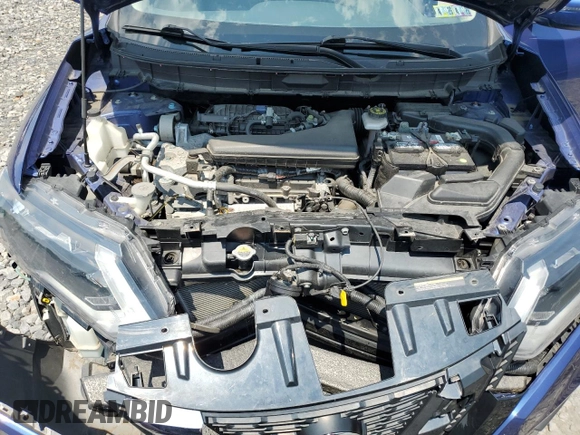 2017 Nissan Rogue SV with VIN KNMAT2MV9HP561152, listed as a Copart auction lot 63405565 with 62,593 mi miles and Salvage title. Bid and sale history available at DreamBid. Image 12.