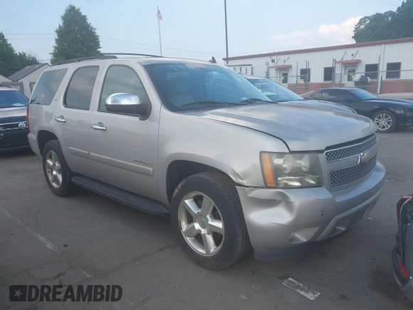 2008 Chevrolet Tahoe 3LT with VIN 1GNFC13088R271468, listed as a IAAI auction lot 42606559 with 233,659 mi miles and . Bid and sale history available at DreamBid. Image 1.
