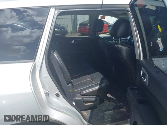 2014 Nissan Pathfinder S with VIN 5N1AR2MM2EC608509, listed as a IAAI auction lot 42583796 with 85,955 mi miles and . Bid and sale history available at DreamBid. Image 8.