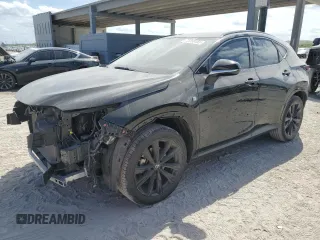 2022 Lexus NX with VIN JTJKGCEZ5N2005720, listed as a Copart auction lot 45050455 with 67,761 mi miles and Salvage Title. Bid and sale history available at carsss.com. Image 1.
