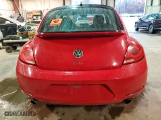 2012 Volkswagen Beetle 2.0T Turbo with VIN 3VW467AT7CM649844, listed as a Copart auction lot 44510205 with 140,411 mi miles and Salvage Title. Bid and sale history available at carsss.com. Image 6.