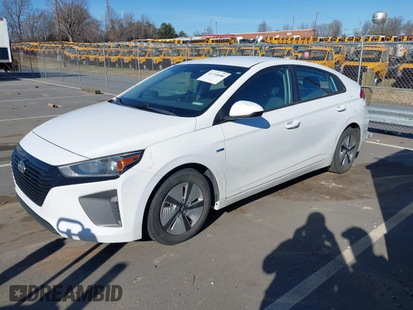 2019 Hyundai Ioniq Blue with VIN KMHC65LC2KU119660, listed as a IAAI auction lot 41710680 with 123,480 mi miles and . Bid and sale history available at DreamBid. Image 17.