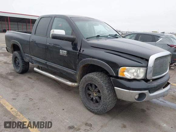 2004 Dodge 1500 SLT with VIN 1D7HU18D84S646312, listed as a IAAI auction lot 41497930 with 244,642 mi miles and . Bid and sale history available at DreamBid. Image 1.