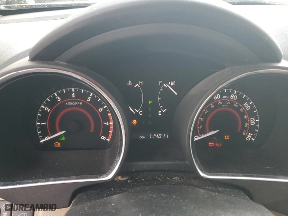 2012 Toyota Highlander with VIN 5TDBK3EH8CS121962, listed as a Copart auction lot 44454445 with 114,011 mi miles and Salvage Title. Bid and sale history available at carsss.com. Image 9.