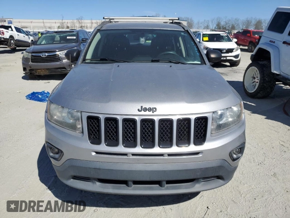 2015 Jeep Compass Sport with VIN 1C4NJDBB4FD426641, listed as a Copart auction lot 47440235 with 124,386 mi miles and Salvage Title. Bid and sale history available at carsss.com. Image 5.