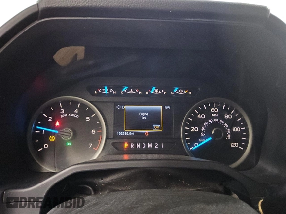 2015 Ford F-150 XL with VIN 1FTEW1CP6FKD54895, listed as a Copart auction lot 50827695 with 193,285 mi miles and Clean Title. Bid and sale history available at carsss.com. Image 9.