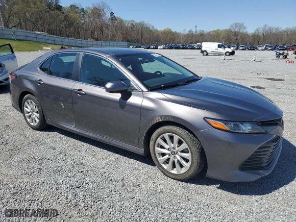 2020 Toyota Camry LE with VIN 4T1C11AK9LU994091, listed as a Copart auction lot 50620785 with 80,512 mi miles and Salvage Title. Bid and sale history available at carsss.com. Image 4.