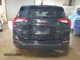 2024 GMC Terrain SLE with VIN 3GKALTEGXRL389530, listed as a Copart auction lot 49180525 with 5,271 mi miles and Salvage Title. Bid and sale history available at carsss.com. Image 6.