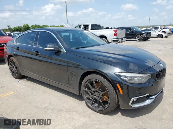 2018 BMW 4 Series 430i xDrive z VIN WBA4J3C57JBG90889, wystawiony jako Copart lot #61621455 z przebiegiem 40 979 mil mil oraz Czysty tytuł • Clean title. Historia ofert i sprzedaży dostępna na DreamBid. Obrazek 4.