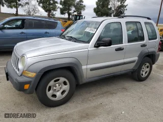 2006 Jeep Liberty Sport with VIN 1J4GK48K46W168150, listed as a Copart auction lot 51159545 with 157,434 mi miles and Salvage Title. Bid and sale history available at carsss.com. Image 1.