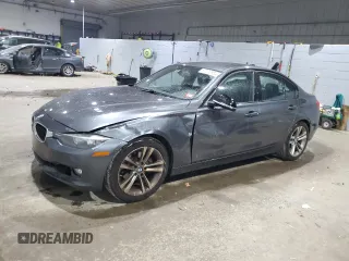 2015 BMW 3 Series 328i with VIN WBA3A5C52FF609205, listed as a Copart auction lot 87276564 with 74,692 mi miles and Salvage Title. Bid and sale history available at carsss.com. Image 1.