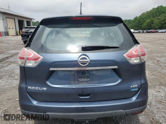 2014 Nissan Rogue S z VIN 5N1AT2MV9EC774312, wystawiony jako Copart lot #57080575 z przebiegiem 131 760 mil mil oraz Szkoda całkowita • Salvage title. Historia ofert i sprzedaży dostępna na DreamBid. Obrazek 6.