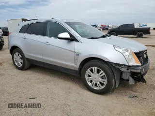 2011 Cadillac SRX Luxury Collection with VIN 3GYFNAEY8BS664956, listed as a Copart auction lot 53659805 with 97,448 mi miles and Salvage Title. Bid and sale history available at carsss.com. Image 4.
