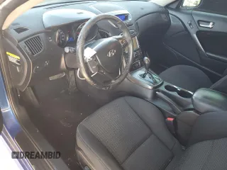 2011 Hyundai Genesis Coupe with VIN KMHHT6KD9BU054742, listed as a Copart auction lot 42587585 with 101,310 mi miles and Salvage title. Bid and sale history available at DreamBid. Image 8.