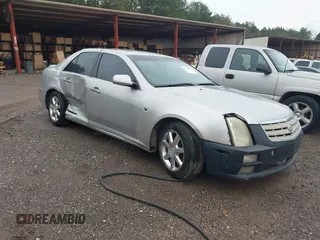 2005 Cadillac STS with VIN 1G6DW677350165850, listed as a IAAI auction lot 41563558 with 175,344 mi miles. Bid and sale history available at carsss.com. Image 1.