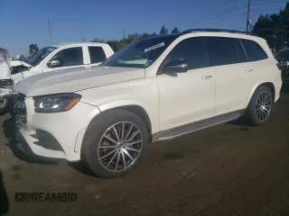 2021 Mercedes-Benz GLS with VIN 4JGFF8GE6MA411374, listed as a Copart auction lot 64849693 with 22,275 mi miles. Bid and sale history available at carsss.com. Image 1.