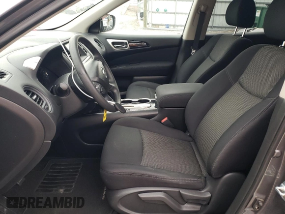 2017 Nissan Pathfinder SV z VIN 5N1DR2MN5HC909799, wystawiony jako Copart lot #43310305 z przebiegiem 69 599 mil mil oraz Szkoda całkowita • Salvage title. Historia ofert i sprzedaży dostępna na DreamBid. Obrazek 7.