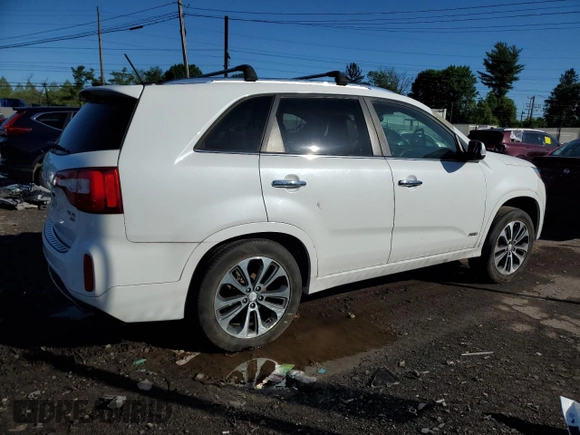 2014 Kia Sorento SX z VIN 5XYKWDA77EG522815, wystawiony jako Copart lot #56061415 z przebiegiem Nie podano mil oraz Czysty tytuł • Clean title. Historia ofert i sprzedaży dostępna na DreamBid. Obrazek 3.