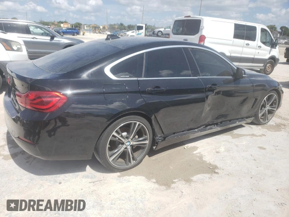 2019 BMW 4 Series 430i with VIN WBA4J1C59KBM18704, listed as a Copart auction lot 61022375 with 77,778 mi miles and Clean title. Bid and sale history available at DreamBid. Image 3.