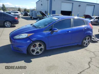 2015 Ford Fiesta ST with VIN 3FADP4GX8FM141823, listed as a Copart auction lot 49083365 with 119,135 mi miles and Salvage Title. Bid and sale history available at carsss.com. Image 1.