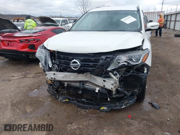 2018 Nissan Pathfinder SL z VIN 5N1DR2MM6JC647790, wystawiony jako IAAI lot #41223318 z przebiegiem 127 855 mil mil oraz . Historia ofert i sprzedaży dostępna na DreamBid. Obrazek 6.