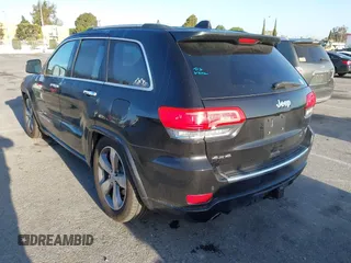 2014 Jeep Grand Cherokee Overland with VIN 1C4RJFCT5EC221015, listed as a IAAI auction lot 41959844 with 78,367 mi miles and . Bid and sale history available at DreamBid. Image 3.