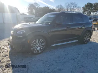 2023 MINI Countryman Cooper S with VIN WMZ83BR07P3P82007, listed as a Copart auction lot 88373725 with 22,099 mi miles and Salvage Title. Bid and sale history available at carsss.com. Image 1.