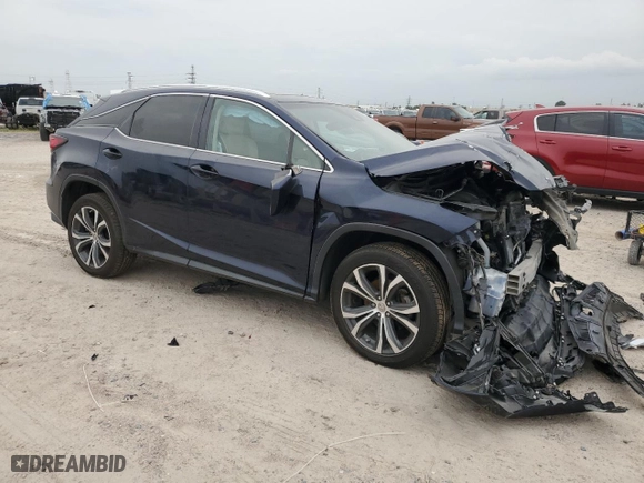 2016 Lexus RX 350 F Sport with VIN 2T2BZMCA1GC006105, listed as a Copart auction lot 50549395 with 0 mi miles and Salvage Title. Bid and sale history available at carsss.com. Image 4.