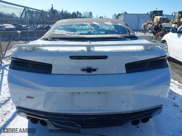 2017 Chevrolet Camaro 2SS with VIN 1G1FG3D76H0202358, listed as a IAAI auction lot 41384682 with NaN miles. Bid and sale history available at carsss.com. Image 16.