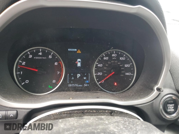 2022 Mitsubishi Eclipse Cross SE z VIN JA4ATWAA6NZ034379, wystawiony jako Copart lot #53788125 z przebiegiem 97 576 mil mil oraz Szkoda całkowita • Salvage title. Historia ofert i sprzedaży dostępna na DreamBid. Obrazek 9.