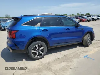 2021 Kia Sorento S with VIN 5XYRL4LC4MG009134, listed as a Copart auction lot 53318765 with 71,742 mi miles and Salvage Title. Bid and sale history available at carsss.com. Image 3.