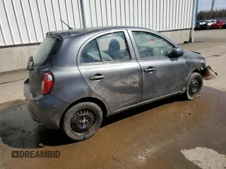 2017 Nissan Micra S with VIN 3N1CK3CP9HL267026, listed as a Copart auction lot 52287265 with Not Provided miles and Salvage Title. Bid and sale history available at DreamBid. Image 3.