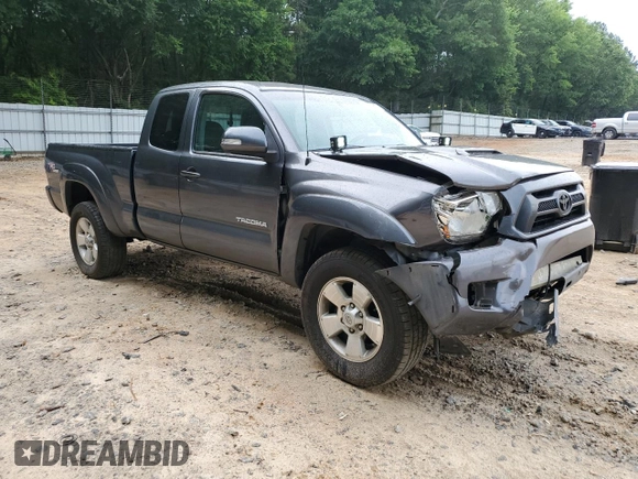 2012 Toyota Tacoma PreRunner with VIN 5TFTU4GNXCX025798, listed as a Copart auction lot 56760955 with 147,050 mi miles and Salvage title. Bid and sale history available at DreamBid. Image 4.