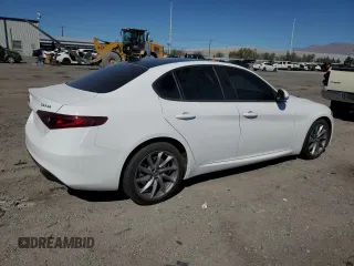 2023 Alfa Romeo Giulia with VIN ZARFAMAN9P7667245, listed as a Copart auction lot 49924525 with 4,799 mi miles and Salvage title. Bid and sale history available at DreamBid. Image 3.