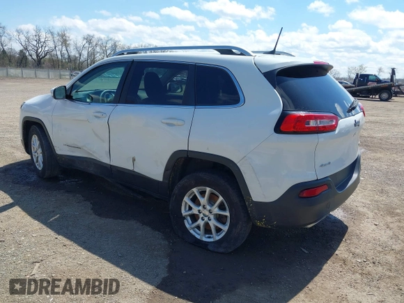 2016 Jeep Cherokee Latitude with VIN 1C4PJMCS3GW133617, listed as a IAAI auction lot 42049206 with 155,056 mi miles. Bid and sale history available at carsss.com. Image 3.