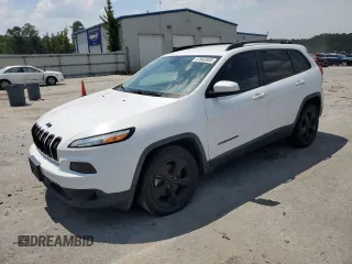 2018 Jeep Cherokee Latitude with VIN 1C4PJLCB1JD557116, listed as a Copart auction lot 57663885 with 108,289 mi miles and Salvage title. Bid and sale history available at DreamBid. Image 1.