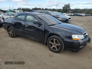 2002 Acura TL w/Navigation with VIN 19UUA56742A004275, listed as a Copart auction lot 75403714 with 254,021 mi miles and Salvage Title. Bid and sale history available at carsss.com. Image 4.