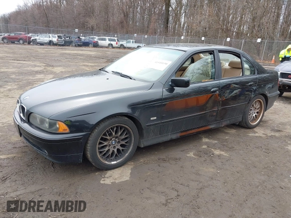 2002 BMW 5 Series 530iA with VIN WBADT63472CK26948, listed as a IAAI auction lot 41510150 with 103,746 mi miles. Bid and sale history available at carsss.com. Image 17.