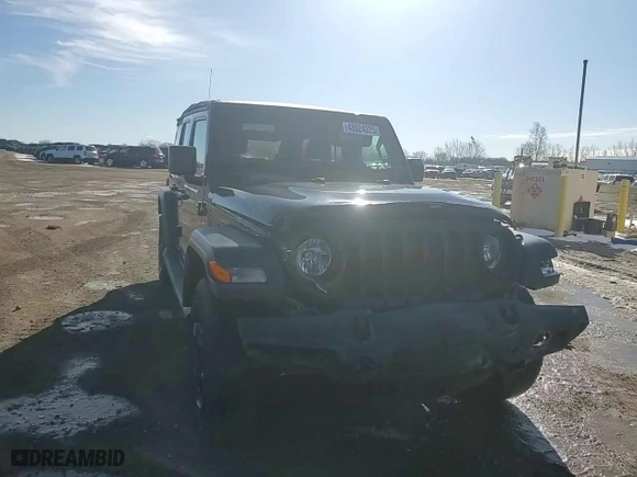 2019 Jeep Wrangler Unlimited Sport S with VIN 1C4HJXDG3KW661084, listed as a Copart auction lot 48024325 with 62,914 mi miles and Clean Title. Bid and sale history available at carsss.com. Image 14.