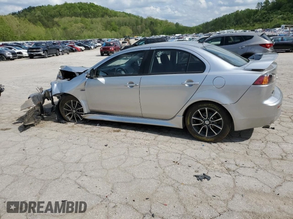 2017 Mitsubishi Lancer ES z VIN JA32U2FU7HU002964, wystawiony jako Copart lot #54686735 z przebiegiem 78 094 mil mil oraz Szkoda całkowita • Salvage title. Historia ofert i sprzedaży dostępna na DreamBid. Obrazek 2.