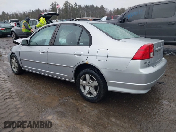 2004 Honda Civic EX with VIN 2HGES26804H610962, listed as a IAAI auction lot 41732957 with 1 mi miles. Bid and sale history available at carsss.com. Image 3.