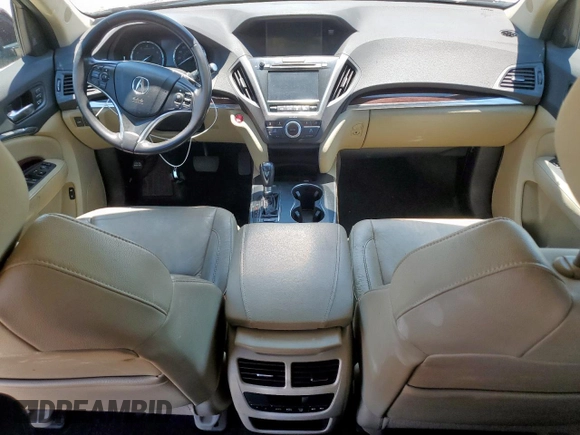 2014 Acura MDX Technology z VIN 5FRYD4H43EB009787, wystawiony jako Copart lot #60288555 z przebiegiem 128 610 mil mil oraz Szkoda całkowita • Salvage title. Historia ofert i sprzedaży dostępna na DreamBid. Obrazek 8.