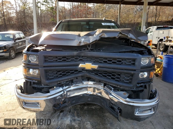 2014 Chevrolet Silverado 1500 LTZ with VIN 1GCVKSEC8EZ172116, listed as a Copart auction lot 45472965 with 196,534 mi miles and Salvage Title. Bid and sale history available at DreamBid. Image 5.