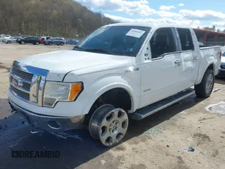 2012 Ford F-150 XL with VIN 1FTFW1ET8CKD35422, listed as a IAAI auction lot 42060261 with 177,393 mi miles and . Bid and sale history available at DreamBid. Image 2.