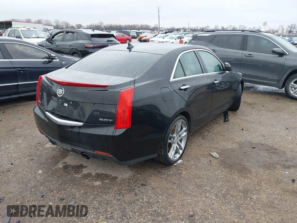 2014 Cadillac ATS Standard RWD with VIN 1G6AA5RX5E0104427, listed as a IAAI auction lot 41542467 with 83,351 mi miles and . Bid and sale history available at DreamBid. Image 4.