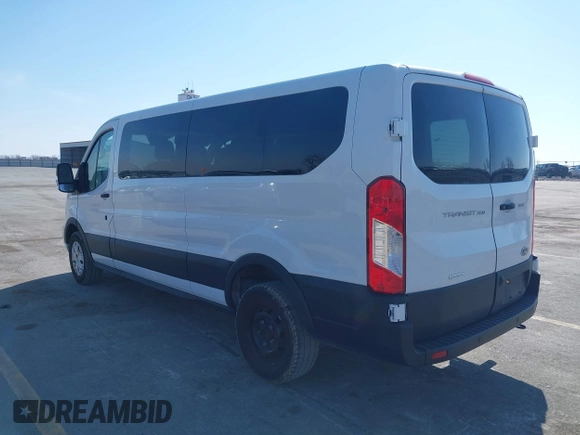 2023 Ford Transit Passenger XL with VIN 1FBAX2YG7PKA45159, listed as a IAAI auction lot 41702053 with 41,826 mi miles and . Bid and sale history available at DreamBid. Image 3.