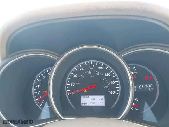2012 Nissan Murano S with VIN JN8AZ1MU6CW114538, listed as a IAAI auction lot 41260700 with 211,610 mi miles. Bid and sale history available at carsss.com. Image 7.