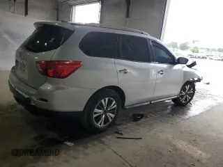 2017 Nissan Pathfinder SV with VIN 5N1DR2MM2HC691117, listed as a Copart auction lot 55679215 with Not provided miles and Salvage title. Bid and sale history available at DreamBid. Image 3.