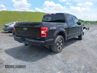 2018 Ford F-150 XL with VIN 1FTEW1CP0JFE36641, listed as a IAAI auction lot 41445055 with 137,569 mi miles and . Bid and sale history available at DreamBid. Image 4.